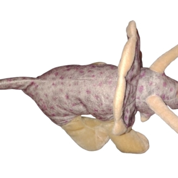 Wild Republic Triceratops Plush Dinosaur Stuffed Animal Plush Toy 12" Inch - Picture 5 of 7